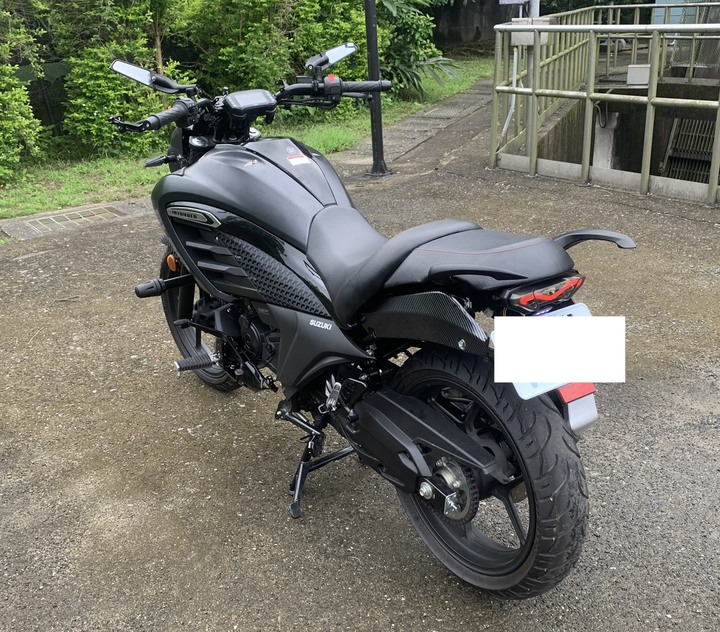Suzuki intruder 入侵者155 (白牌美式機車化身小惡魔風)
