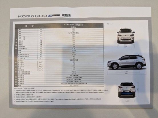 KORANDO 雙龍汽車柴油、電車版試乘分享