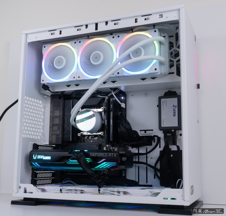 「開箱」be quiet! Light Wings White - 為火熱的 i9 帶來冰冷且寧靜的體驗
