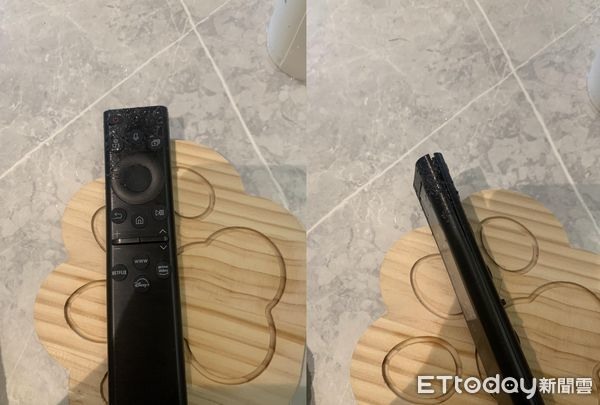 洗抹布轉頭撞見柴柴啃「藍色漢堡」媽崩潰：專挑大張的咬