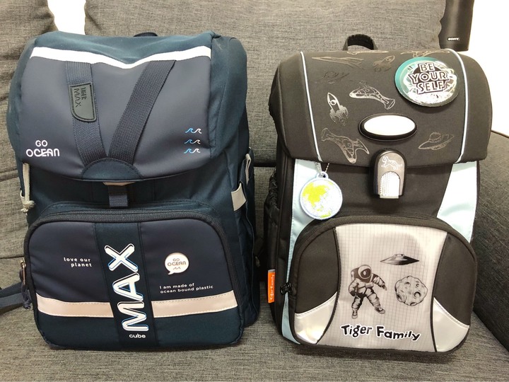 Tiger Family max系列 vs 飛躍系列 中高年級適用 書包不專業開箱
