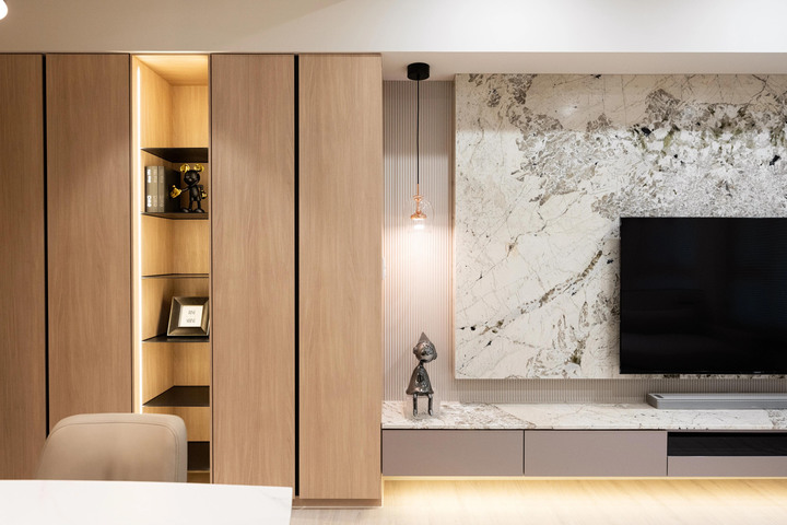 系統櫃 VS ⽊作怎麼選 兩個都要才是室內設計的滿分選擇-EHO 高雄室內設計