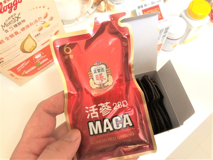 活蔘+馬卡~~ 卡有神!