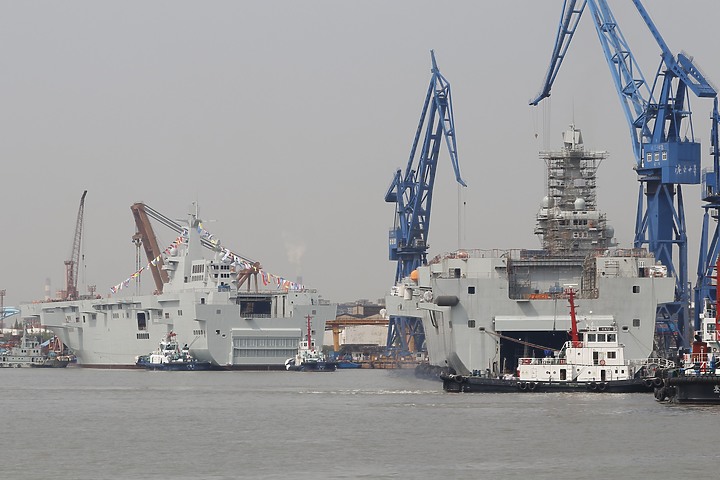 國軍靶標誌：02-雄風靶船(中)-共軍載具平台船艦整理-2023年7月10號更新