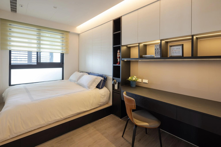 系統櫃 VS ⽊作怎麼選 兩個都要才是室內設計的滿分選擇-EHO 高雄室內設計