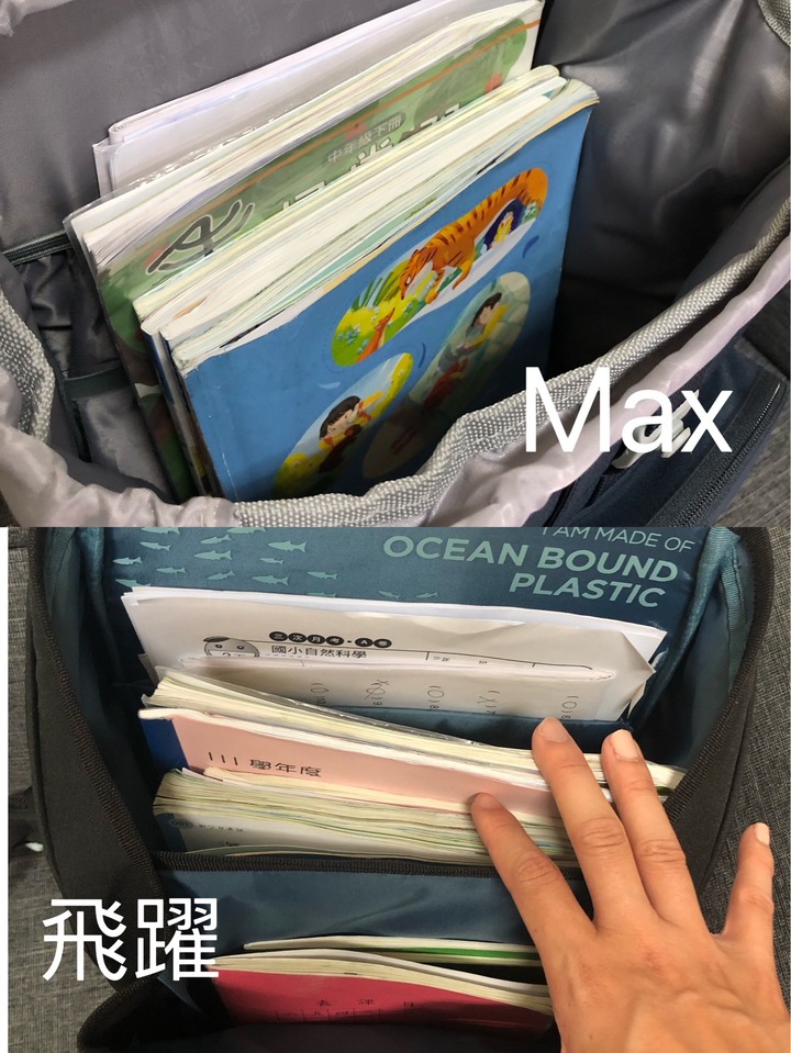 Tiger Family max系列 vs 飛躍系列 中高年級適用 書包不專業開箱
