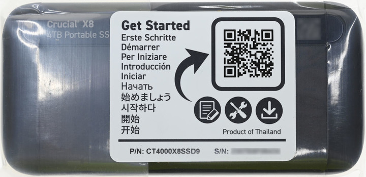 美光Crucial X8外接式4TB SSD開箱