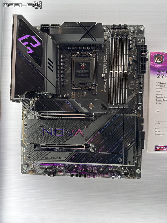 華擎 Taichi Lite 與 Z790 Nova 跟 PG 新系列發表