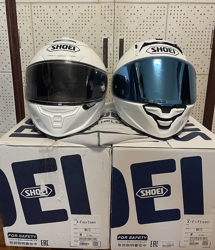 [分享] SHOEI X-Fifteen vs X-Fourteen (X15 vs X14) 全罩安全帽