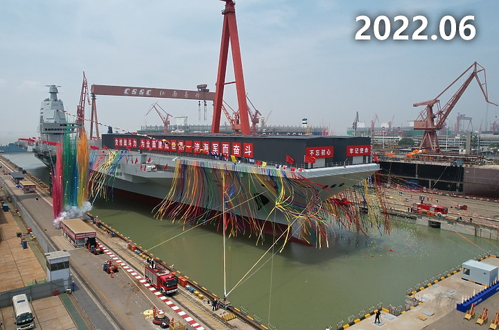 國軍靶標誌：02-雄風靶船(中)-共軍載具平台船艦整理-2023年7月10號更新