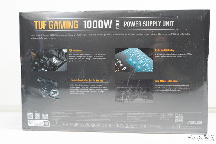 【開箱】硬漢電供3.0 ASUS 華碩 TUF 1000W ATX3.0
