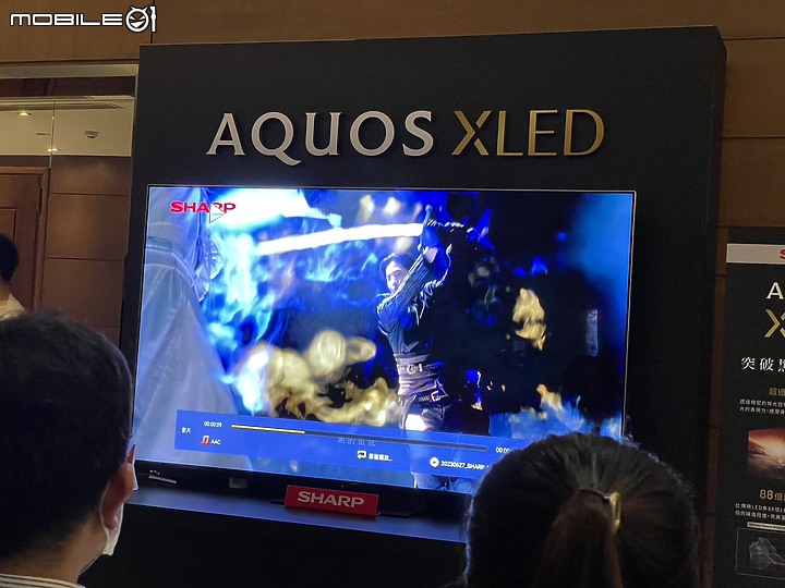 【小惡魔專屬體驗會】感受SHARP AQUOS XLED 4K智慧聯網顯示器帶來黑與光的力量，肉眼驗證從觀影到遊戲帶來磅礡饗宴