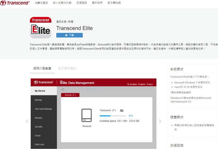 點我看大圖 創見Transcend ESD310C雙頭外接式1TB SSD開箱
