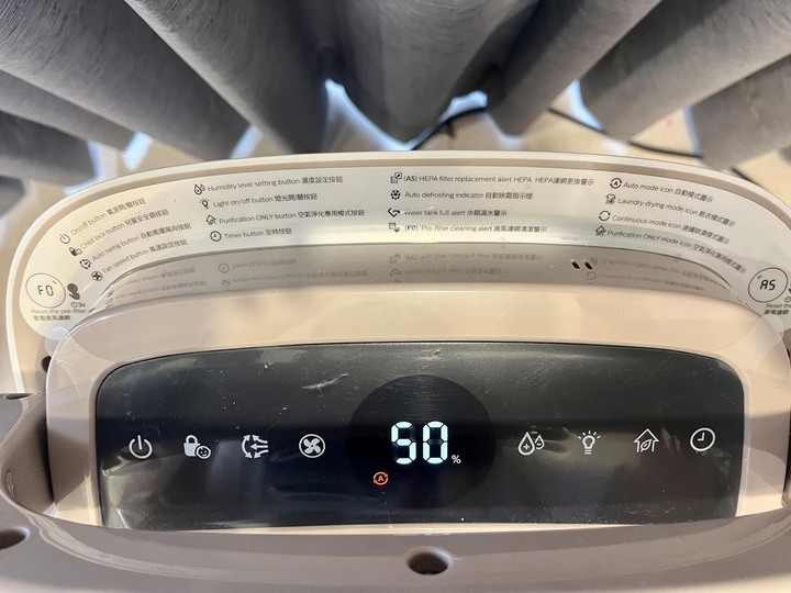 飛利浦二合一清淨除濕機DE5206開箱分享