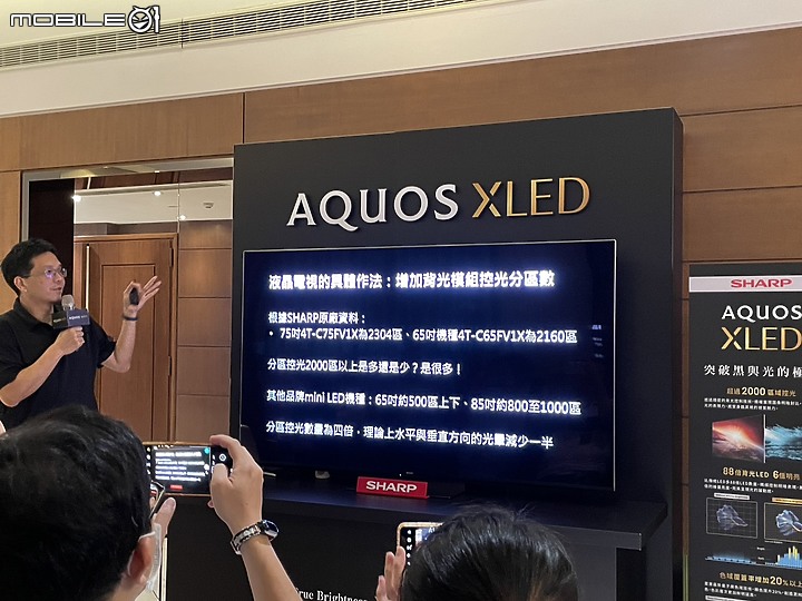 【小惡魔專屬體驗會】感受SHARP AQUOS XLED 4K智慧聯網顯示器帶來黑與光的力量，肉眼驗證從觀影到遊戲帶來磅礡饗宴