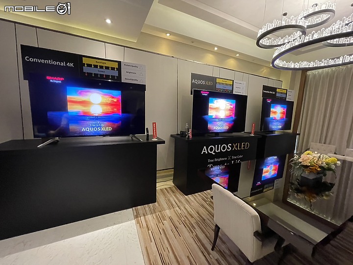 【小惡魔專屬體驗會】感受SHARP AQUOS XLED 4K智慧聯網顯示器帶來黑與光的力量，肉眼驗證從觀影到遊戲帶來磅礡饗宴