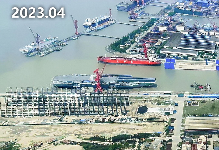 國軍靶標誌：02-雄風靶船(中)-共軍載具平台船艦整理-2023年7月10號更新