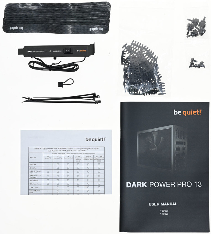 點我看大圖 be quiet! DARK POWER PRO 13 1300W鈦金全模組化電源開箱