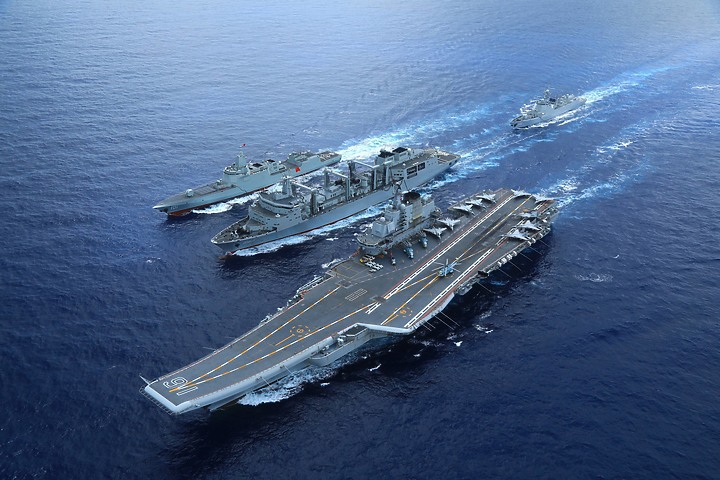 國軍靶標誌：02-雄風靶船(中)-共軍載具平台船艦整理-2023年7月10號更新