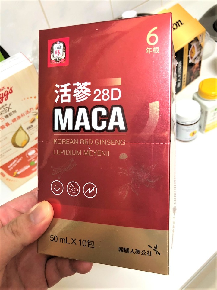 活蔘+馬卡~~ 卡有神!