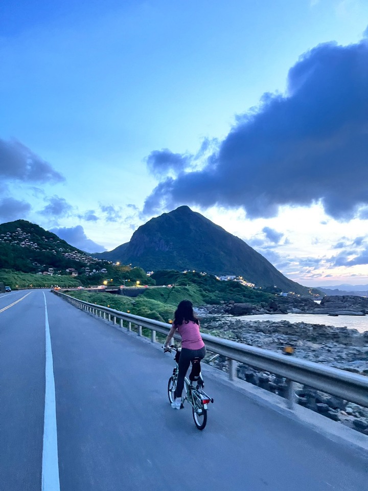 夏季騎車 | 北海岸黃昏美景 | 復健輕鬆騎