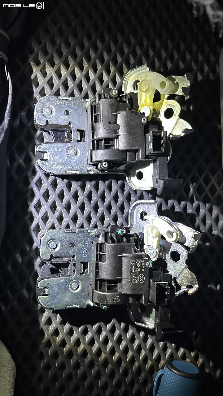 Superb 二代後尾箱門六角鎖鎖塊更換DIY