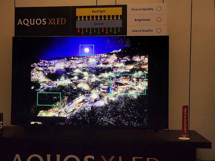 感受黑與光的力量SHARP AQUOS XLED 4K智慧聯網顯示器心得分享