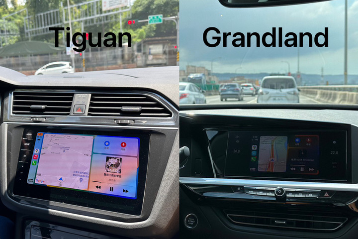 Grandland與Tiguan的試駕心得