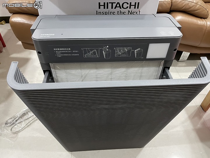 點我看大圖 日本製造的精品設計 ─ 急速淨化空氣與一級省電的日立空氣清淨機 UDP-PF120J 開箱與使用體驗