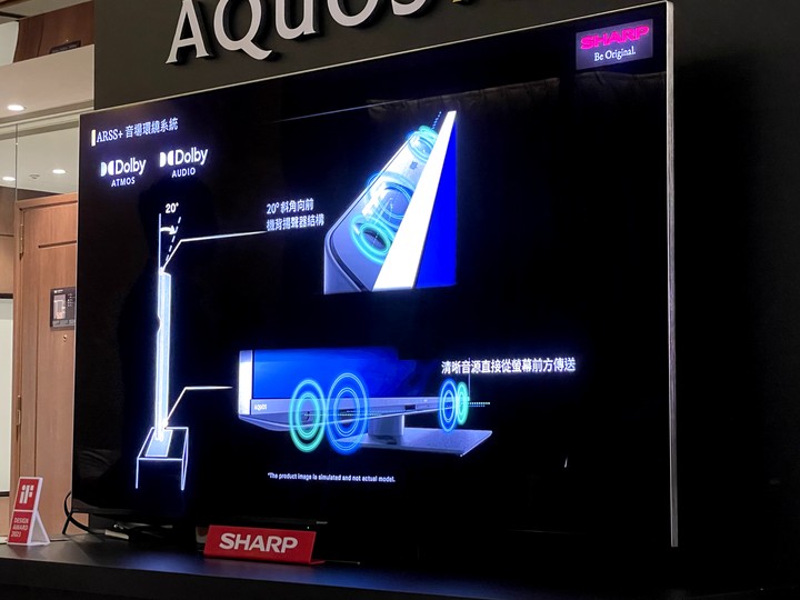 點我看大圖 SHARP AQUOS XLED 4K智慧聯網顯示器 突破黑與光的極限