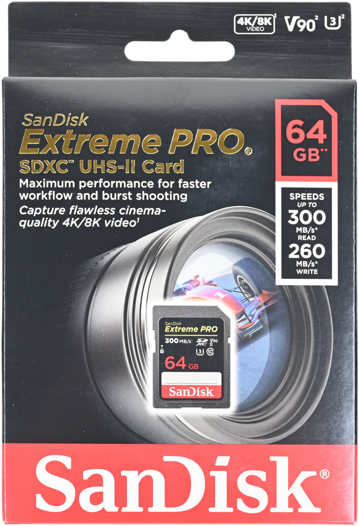 速度高達300MB/s的SanDisk Extreme PRO 64GB SDXC UHS-II記憶卡開箱