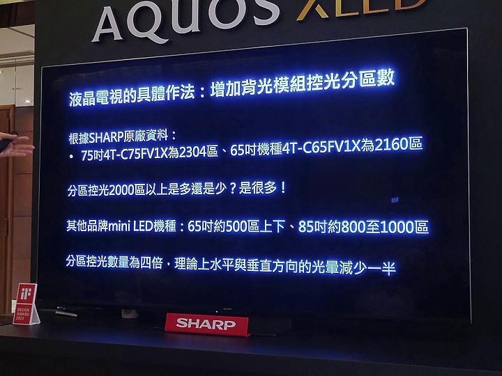 感受黑與光的力量SHARP AQUOS XLED 4K智慧聯網顯示器心得分享