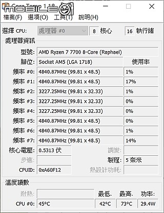 用料規格中上具備可擴充性的 A620M Pro RS + 65W R7 7700 開箱