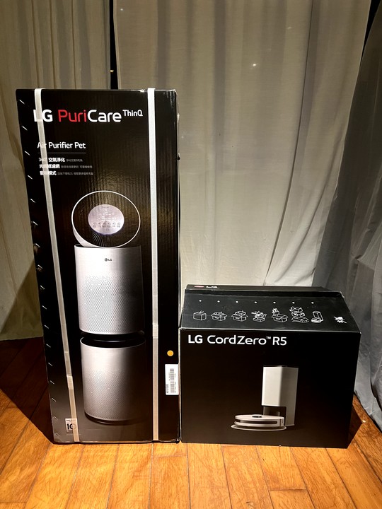 【體驗】LG 空氣清淨機+濕拖清潔機器人一個月體驗分享, 救救台北過敏兒的夏日濕悶髒