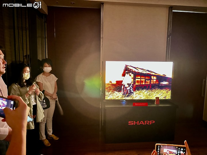 重返台灣市場的重砲 - SHARP AQUOS XLED 4K 23年新品發表體驗會