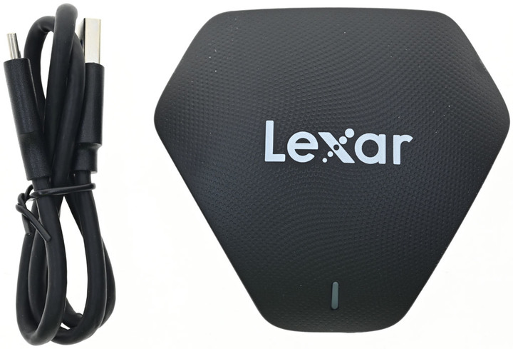 點我看大圖 雷克沙LEXAR RW500 Professional三合一USB3.1讀卡機LRW500URB開箱