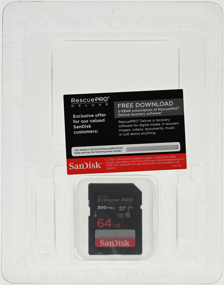 點我看大圖 速度高達300MB/s的SanDisk Extreme PRO 64GB SDXC UHS-II記憶卡開箱