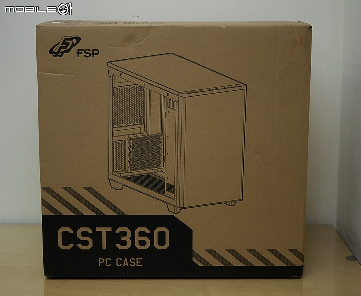 [開箱] 外型散熱兼顧 FSP全漢 CST360(W) 白