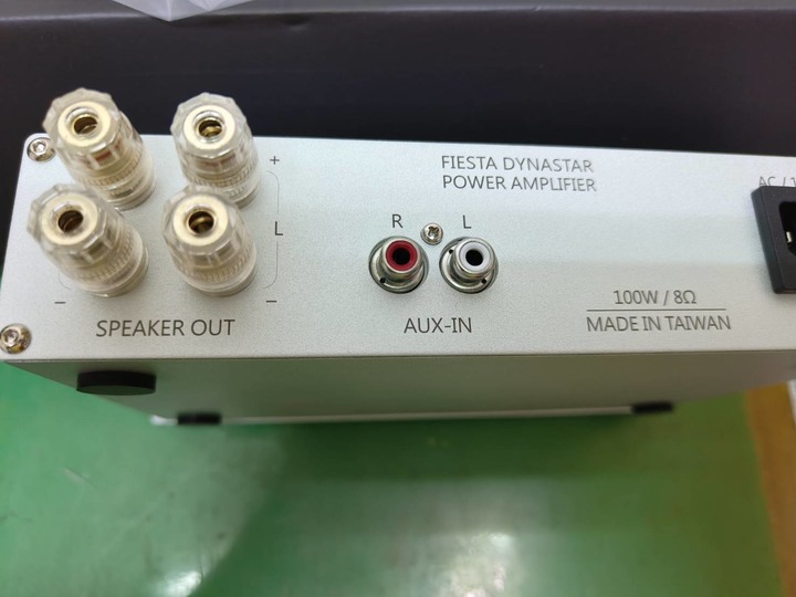轉職大拜拜-Klipsch RP-600M II(二手機開箱)+FIESTA DYNASTAR 100W擴大機
