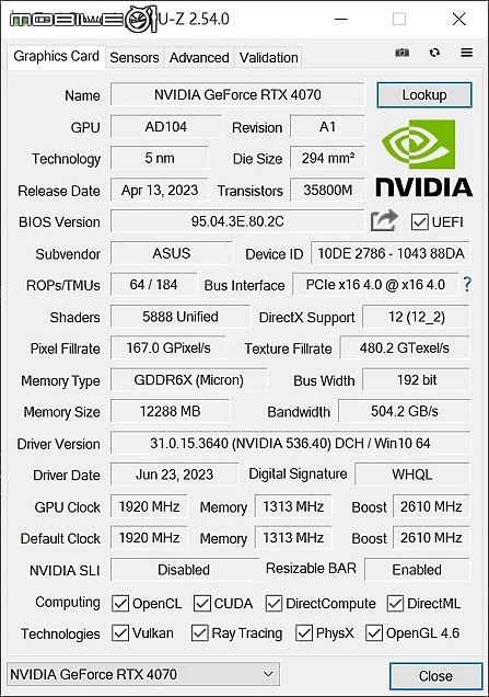 點我看大圖 信仰與外觀兼顧的中階卡 ROG Strix 4070 12GB OC 開箱