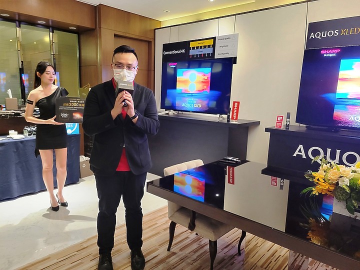 感受黑與光的力量SHARP AQUOS XLED 4K智慧聯網顯示器心得分享