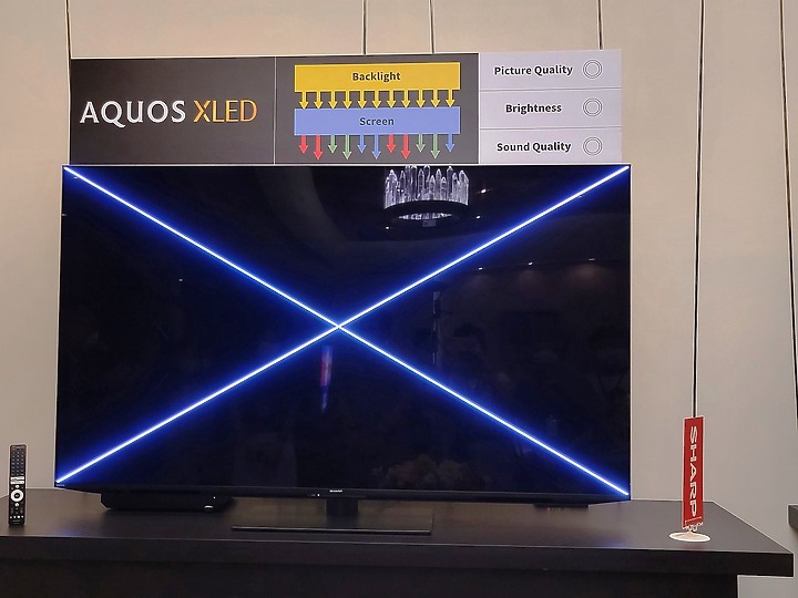 感受黑與光的力量SHARP AQUOS XLED 4K智慧聯網顯示器心得分享