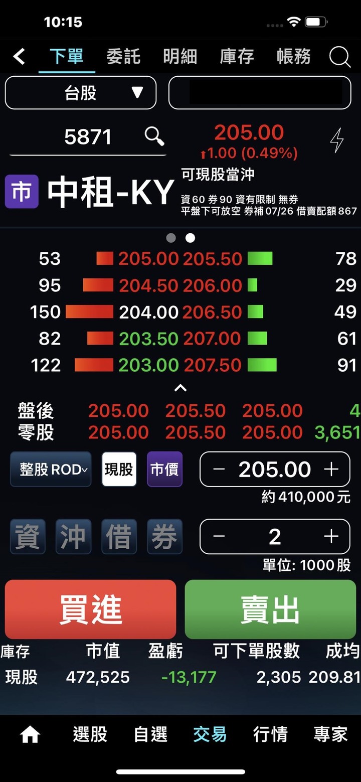 我的股票真幸運