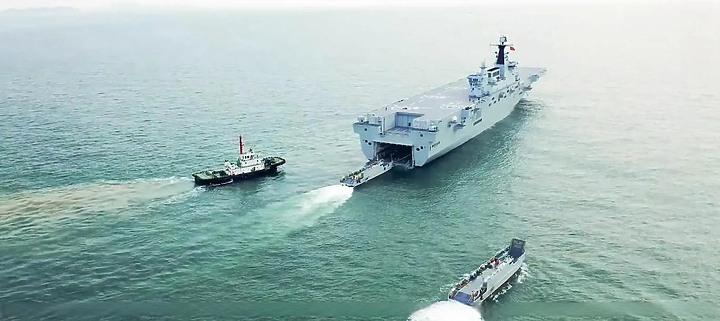國軍靶標誌：02-雄風靶船(中)-共軍載具平台船艦整理-2023年7月10號更新