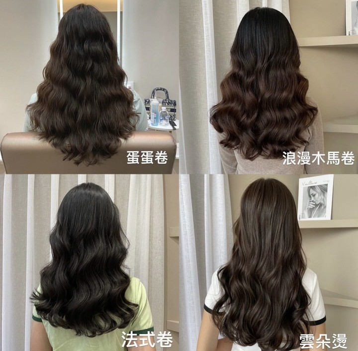 一張圖秒懂現今主流燙髮造型