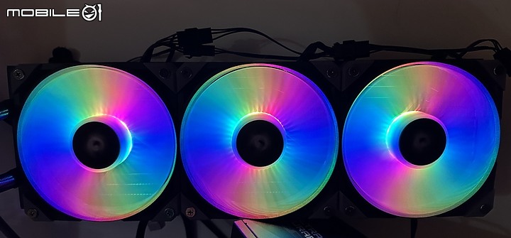 點我看大圖 旋剛 Sharkoon 緊湊型一體 AIO 水冷 S90 RGB 開箱