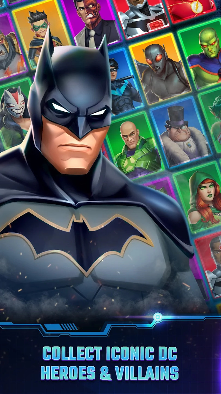 《DC Heroes & Villains: Match 3》DC 英雄與惡棍 史詩般的三消角色扮演超級英雄遊戲 | 招募和收集超過 60 個 DC 角色 釋放您最喜愛的DC傳奇人物