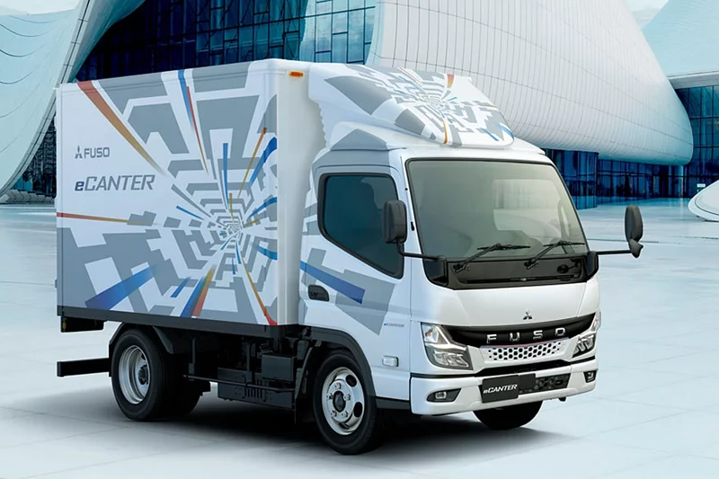 不怕長途送貨!Fuso eCanter導入換電技術,今年冬季開始測試