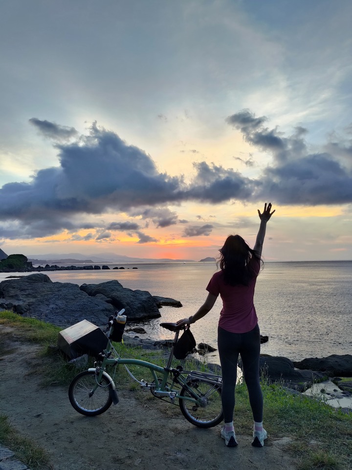 夏季騎車 | 北海岸黃昏美景 | 復健輕鬆騎