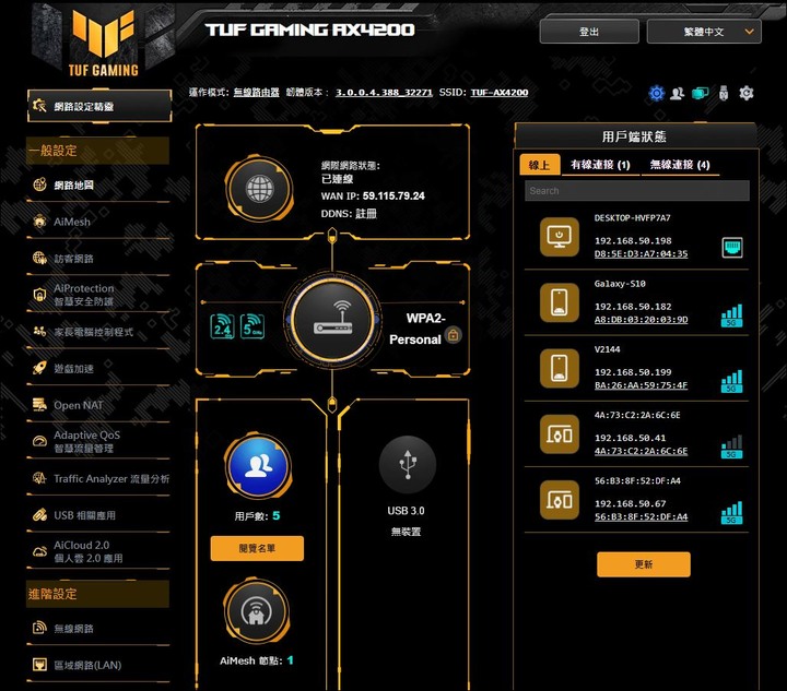 設定很簡單，訊號超穩定，TUF Gaming AX4200 雙頻無線電競路由器開箱試用